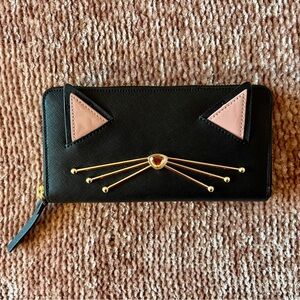 Kate Spade Cat’s Meow Cat Lindsey Wallet